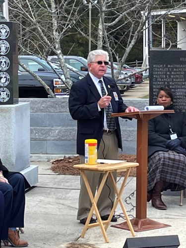 2022 Memorial Day remembrance of VVA Ch 966 held at the Moore County Veterans Park.